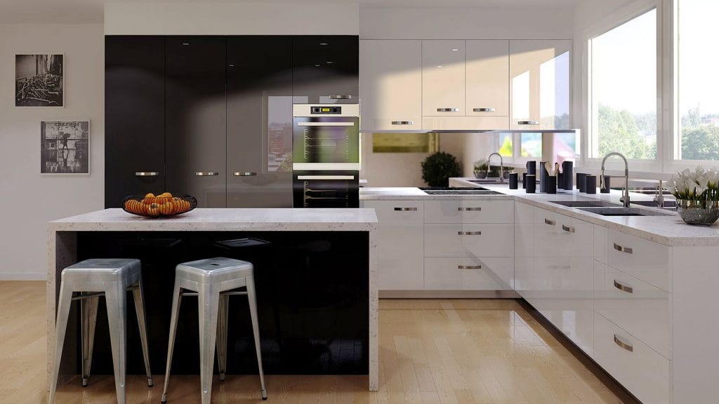 Acrylic kitchens مطابخ اكريليك