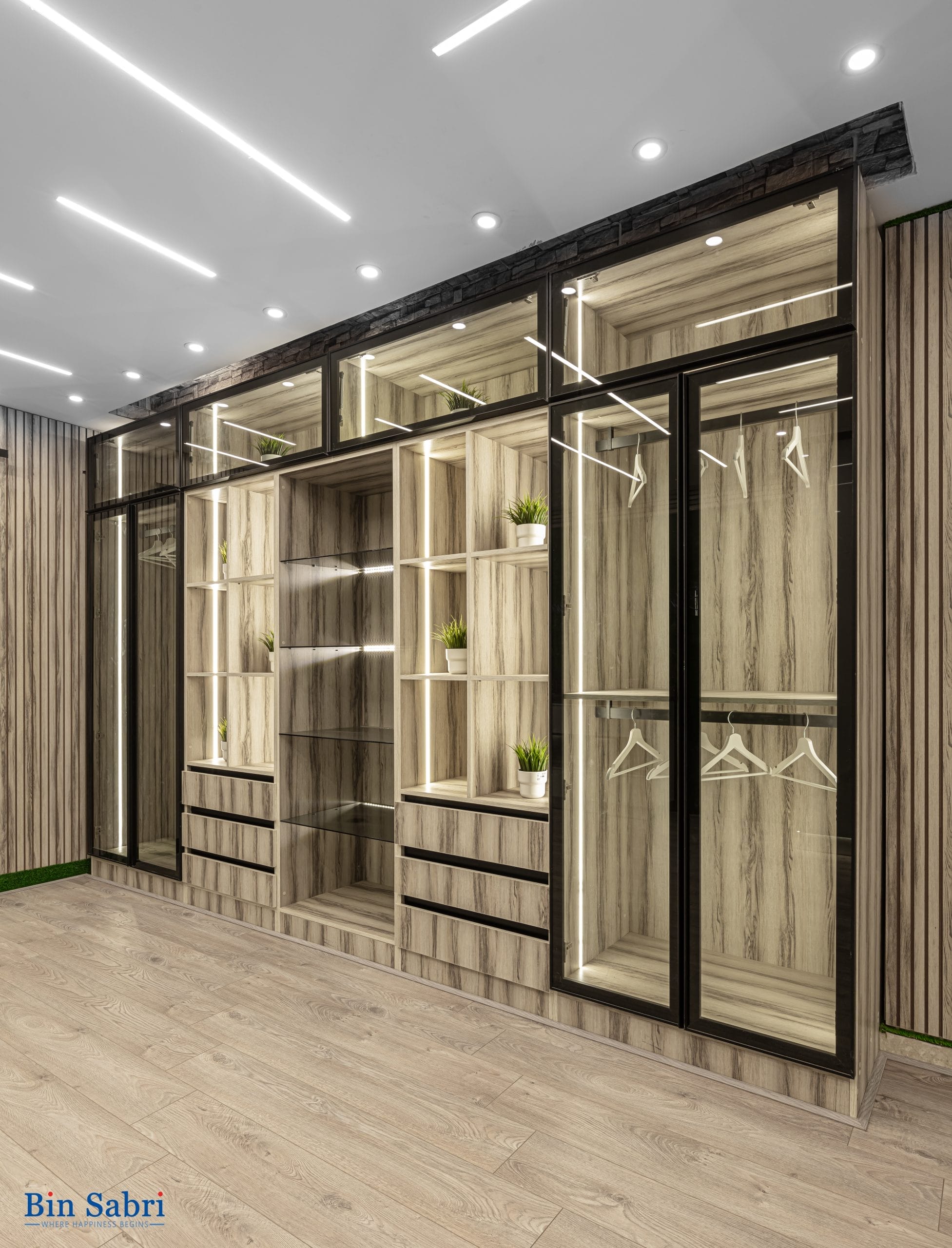 دريسنج روم داخل غرفة النوم تصميمات بن صبرى