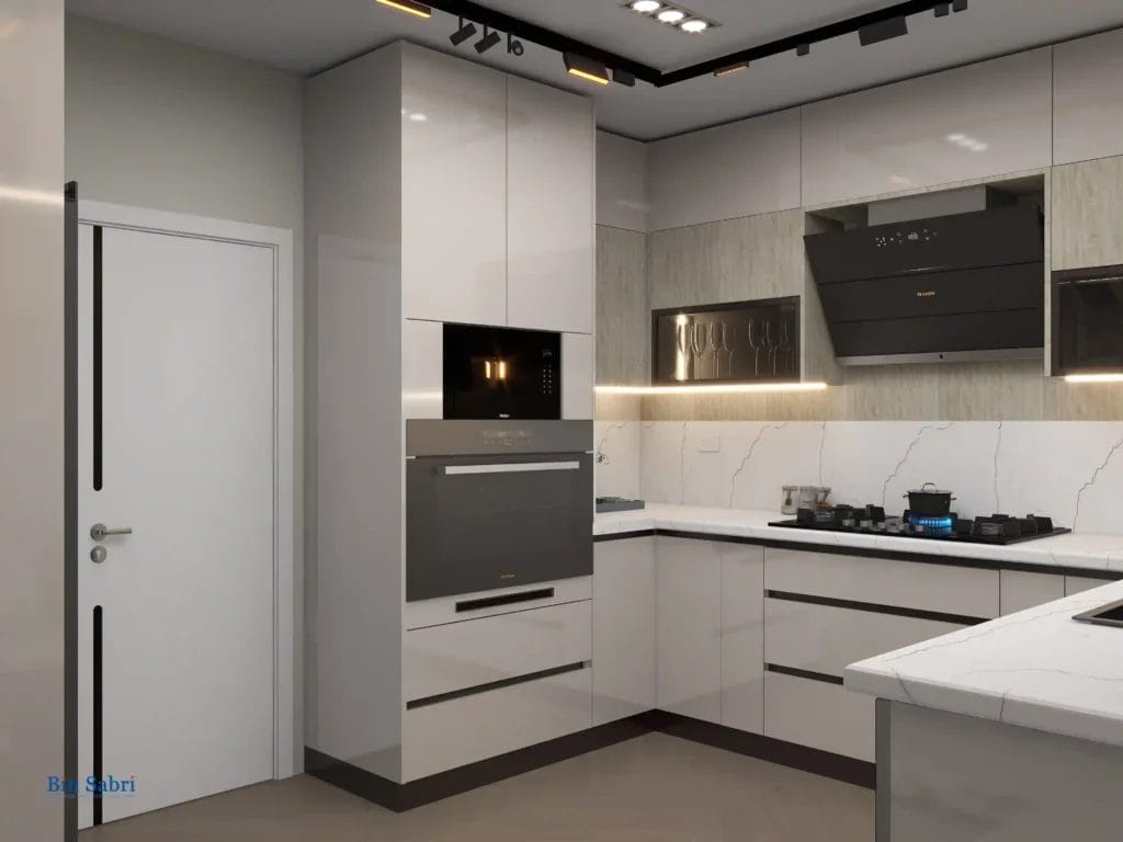 مطابخ حديثة و مودرن من بن صبرى
