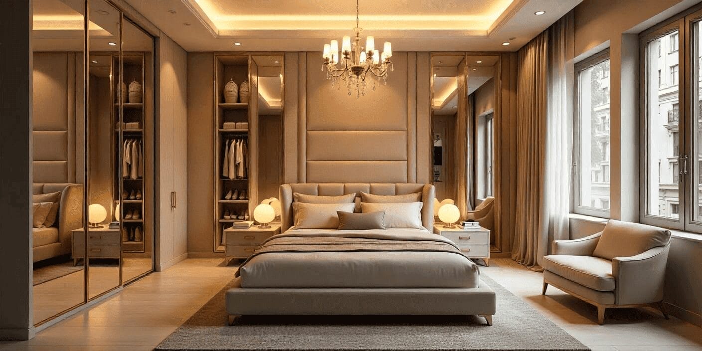 غرف نوم مودرن 2025