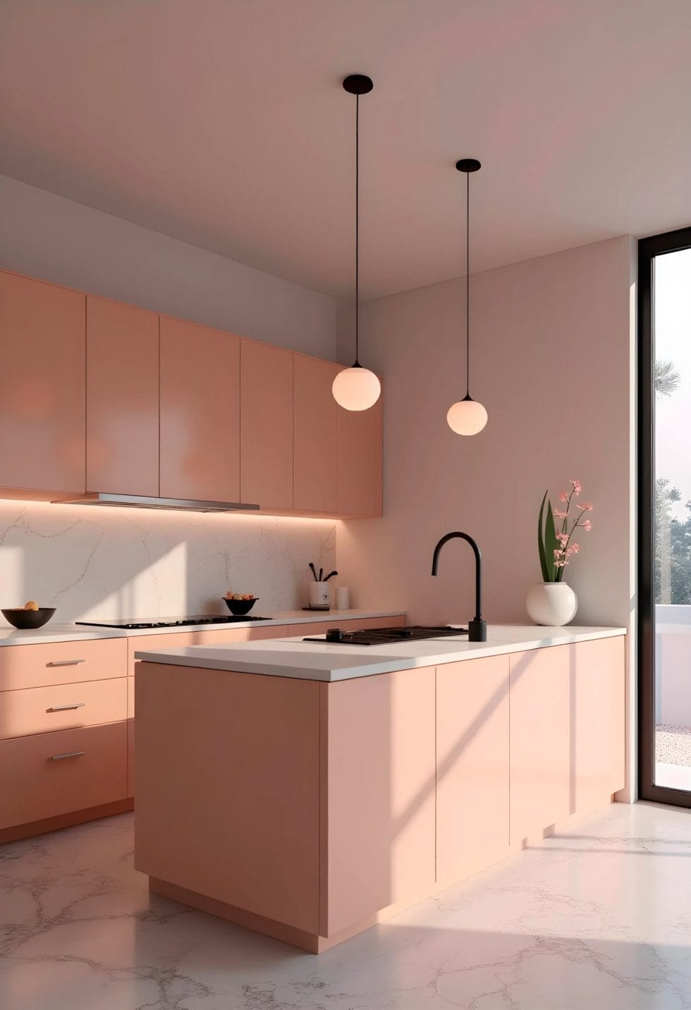 الوان مطبخ خشب روز