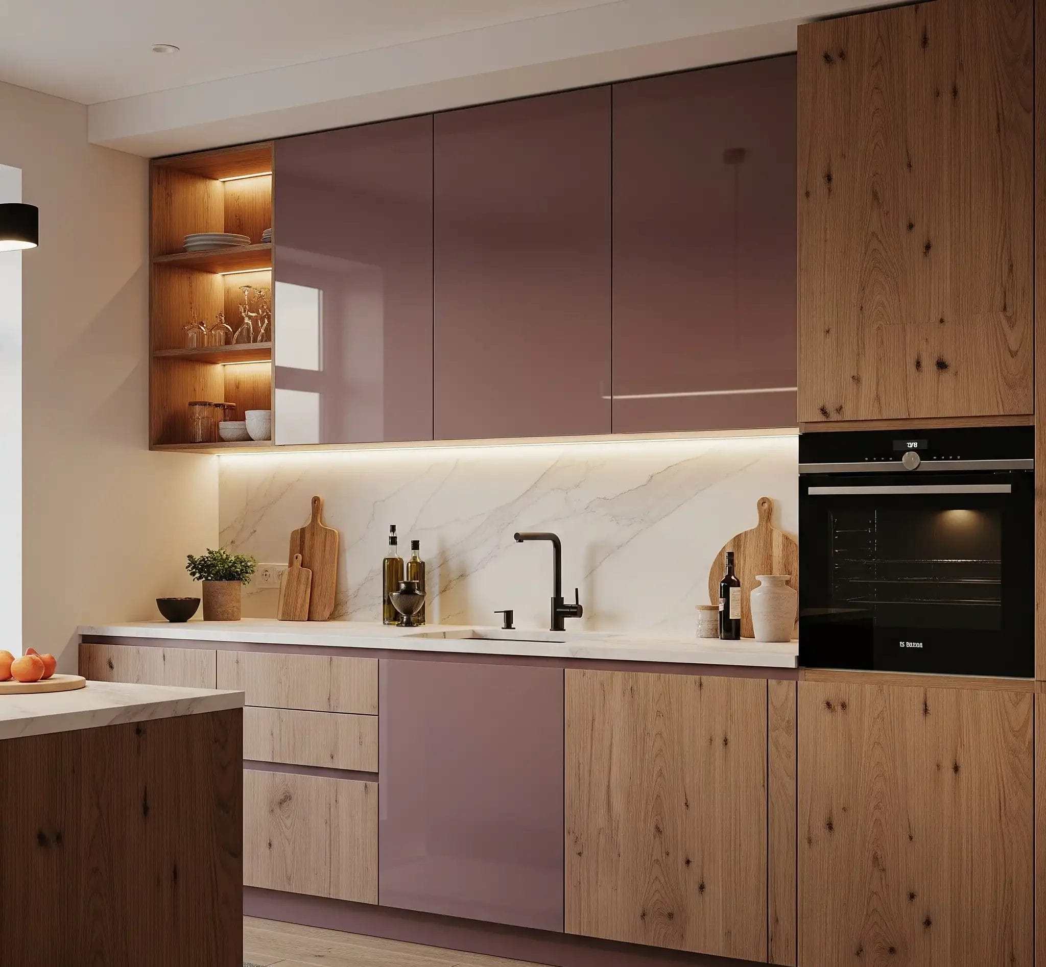 أهمية اختيار نوع الوان مطابخ خشب e1752249997678